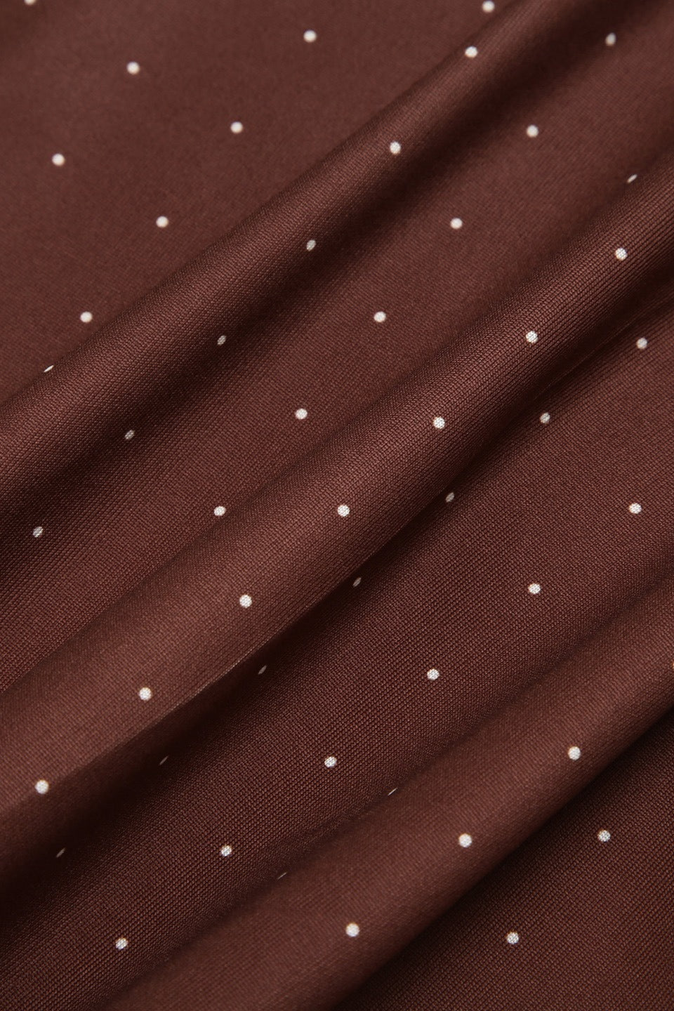 Polka Dot Color Block Backless Halter Crop Top