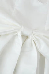 Bow Spaghetti Strap Party Cocktail Dress