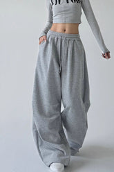High Waist Sweatpants Knit Pants