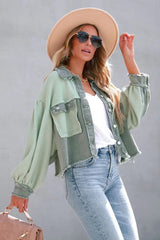 Brushed Waffle Long Sleeve Coat coats