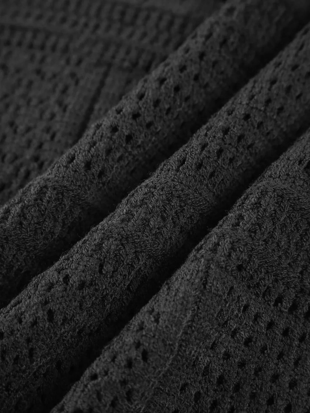 Days Like This Trendy Eyelet Knit Top Sweaters L