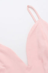 Spaghetti Strap Ruffle Party Dress