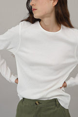 Classic Round Neck Knit Top