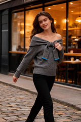 Elegant One Shoulder Fitted Knit Top