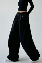 High Waist Sweatpants Knit Pants