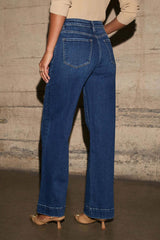 High Waist Wide Leg Vintage Jeans