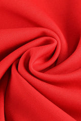 Ruched Bustier Bodycon Formal Dress