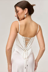 Elegant Cami Backless Maxi Party Dress