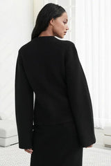 Soft Plush Relaxed Cardigan