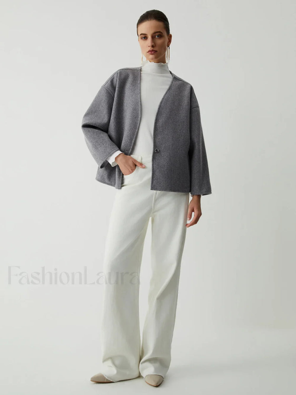 Effortless Charming Kimono Jacket Jackets