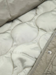 Effortless Quilted Graceful Puffer Coat Winter Coats