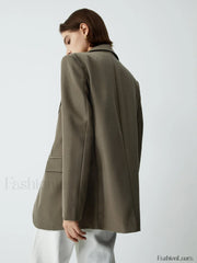 Essential Charming Structured Blazer Blazers
