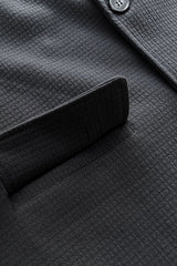 Waffle Textured Oversized Blazer