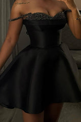 Sequin Panel Bustier Mini Dress