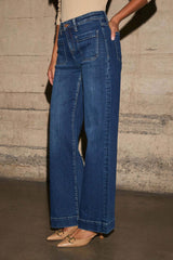 High Waist Wide Leg Vintage Jeans