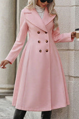 Double Breasted A Line Coat coats