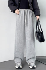 Plush Heavyweight Draped Knit Pants