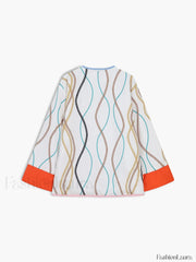 Fantasy World Double Trendy Sided Patchwork Coat Winter Coats