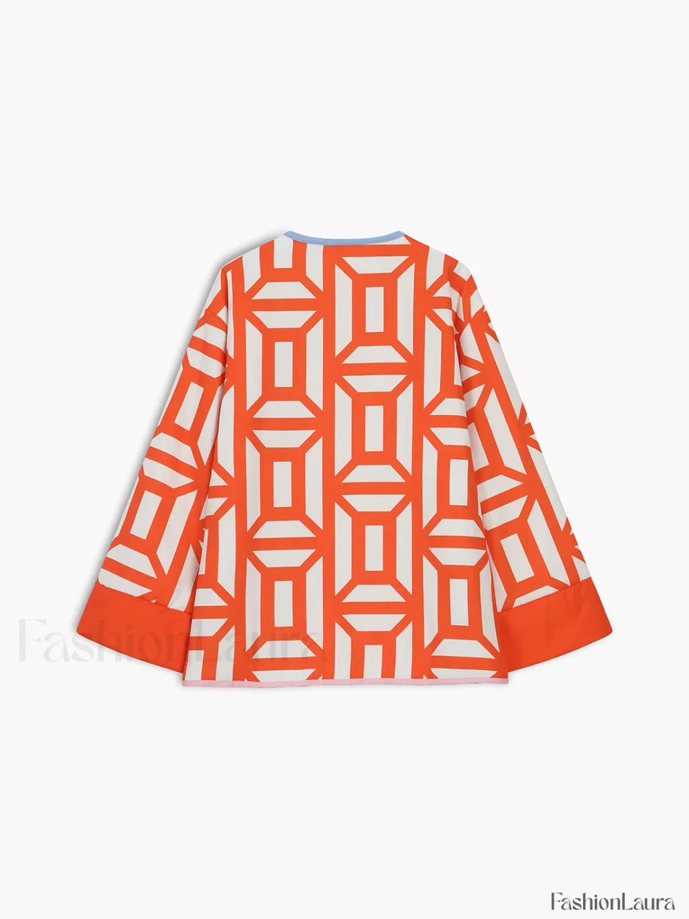 Fantasy World Double Trendy Sided Patchwork Coat Winter Coats