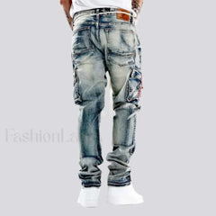Fashion men vintage jeans jeans