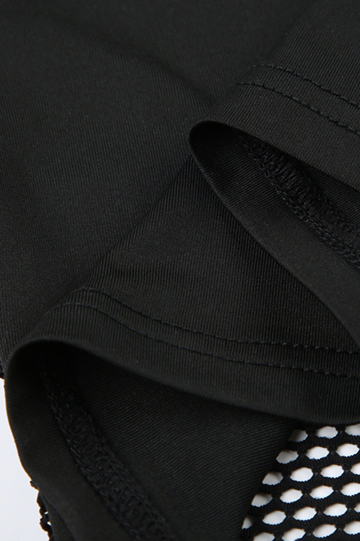 Gothic Hollow Out Mesh T-Shirt