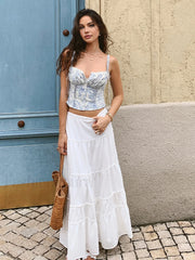 Floral Printed Graceful Cami Top Tank Tops & Camis