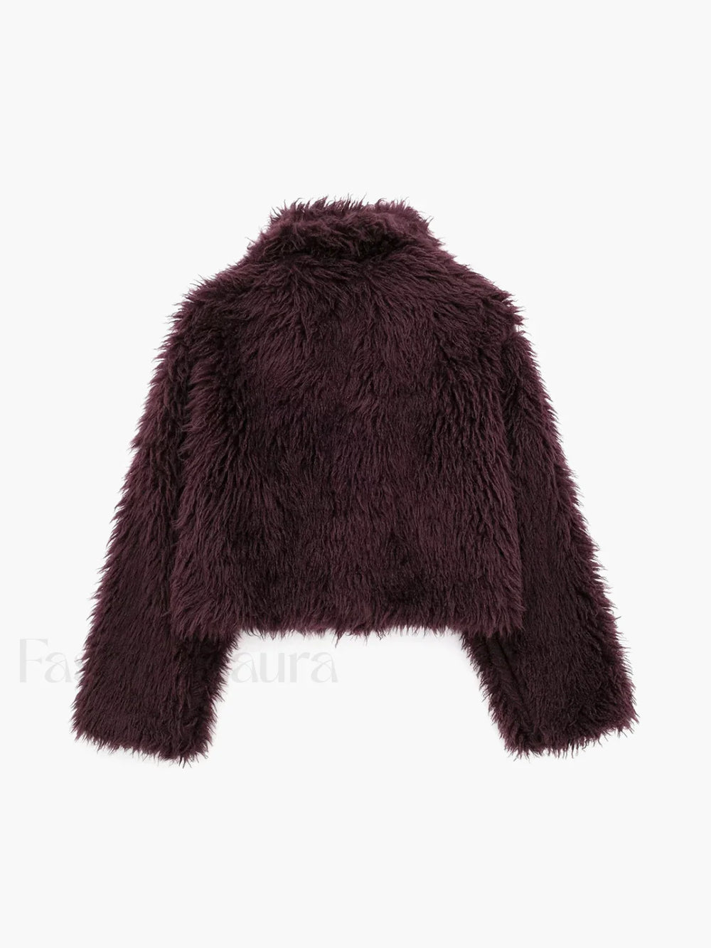 Fuzzy Faux Graceful Fur Short Coat Women Faux Fur Coats