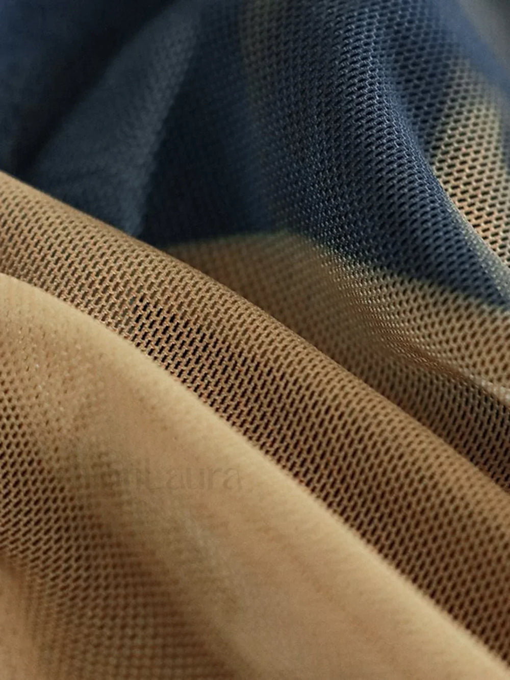 Halter Mesh Graceful Long Sleeve Shirt T Shirts