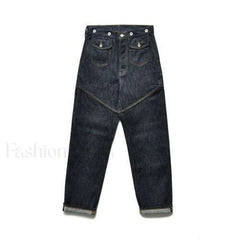 High quality jeans with suspenders jeans