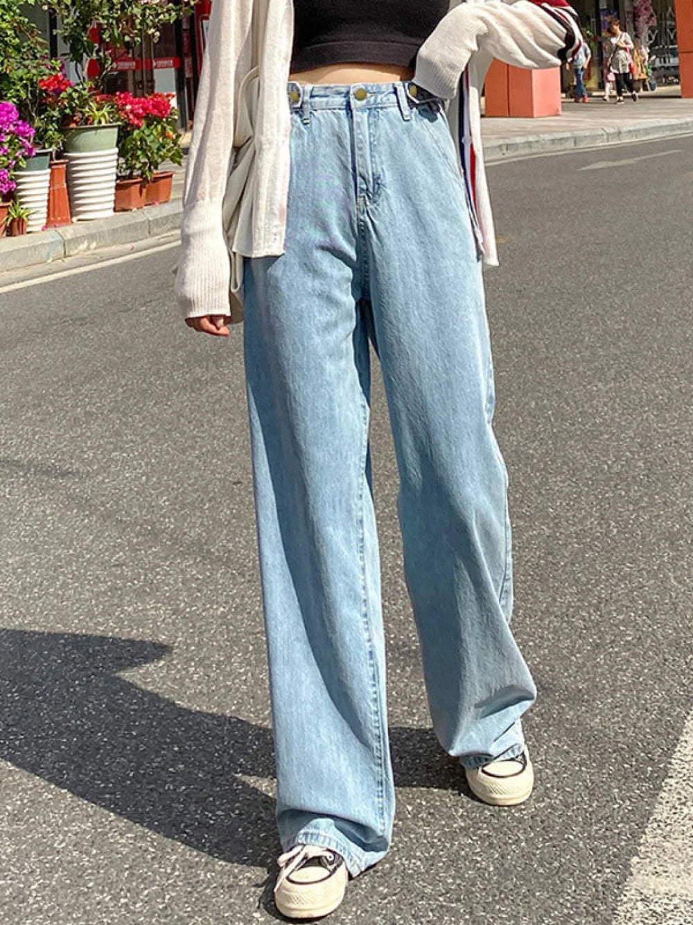 High Waist Baggy Boyfriend Jeans Boyfriend Jeans