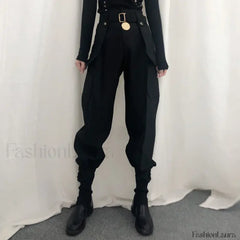 High Waist Vintage Harajuku Cargo Pants for Halloween