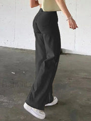 High Waisted Solid Flare Jeans Flare Jeans