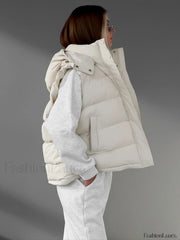 Lightweight Quilted Graceful Puffer Down Coat Down Coats
