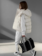 Lightweight Quilted Graceful Puffer Down Coat Down Coats