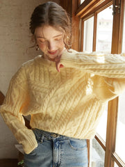Limoncello Charming Oversized Sweater Sweaters