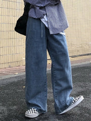 Men’s Basic Wash Skate Fit Jeans loose jeans