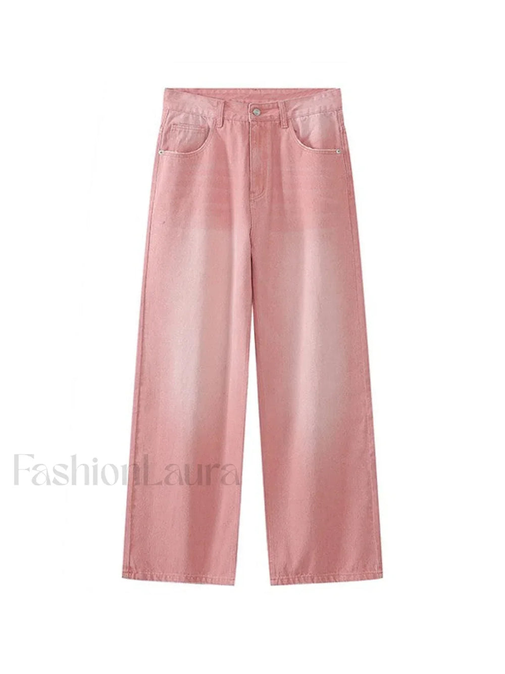 Men’s Faded Vintage Denim Loose Jeans loose jeans