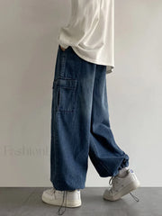 Men’s Vintage Loose Cargo Jeans Cargo jeans