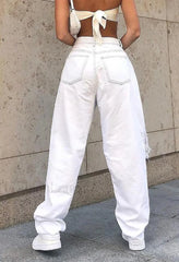 Mid Rise Extra Ripped Jeans Jeans