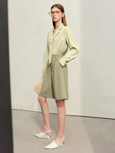 Minimalism Office Lady Shirring Wide Leg Casual Short