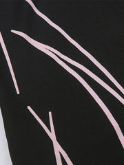 Off Shoulder Black Long Sleeve Mini Dress Mini Dresses