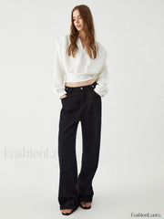 Oversized Solid Graceful Long Sleeve Blouse Blouses