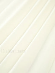 Patchwork Asymmetrical Pleated Trendy Buttoned Midi Skirt Skirts