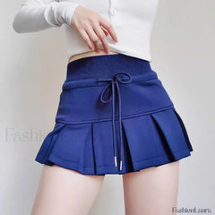 Pleated Sweat Tennis Skirt