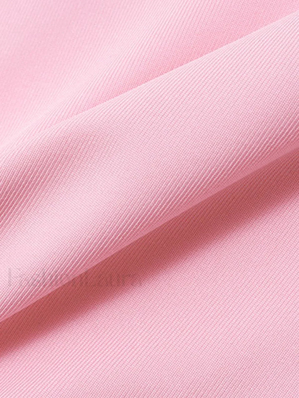 Ribbon Embellish Asymmetric Bandeau Mini Dress Mini Dresses