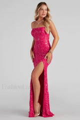 Rowena Sequin Stylish Mermaid Dress Party Dresses L