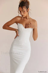 Sabine Black Tube Charming Top Tunic Dress