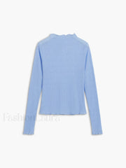 See Through Graceful Mesh Textured Shirt T Shirts