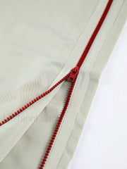 Side Zippered Graceful Cargo Pants Pants