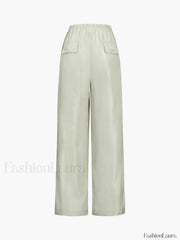 Side Zippered Graceful Cargo Pants Pants